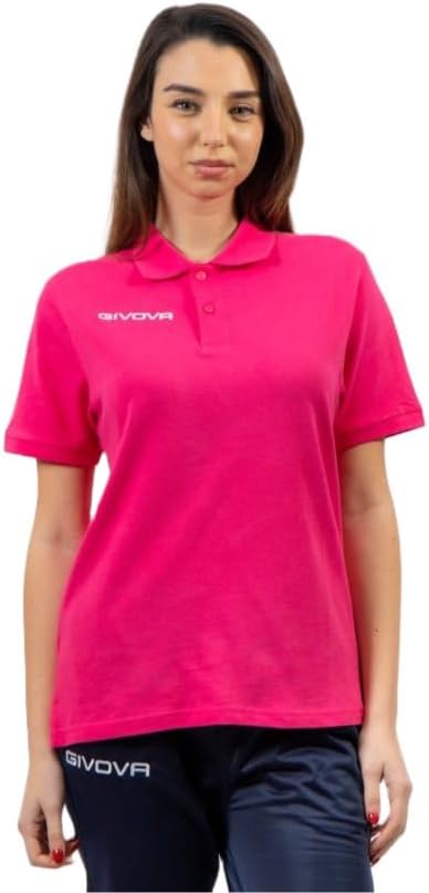 Givova Herren Summer Polohemd (1er Pack) L Rosa, L Rosa