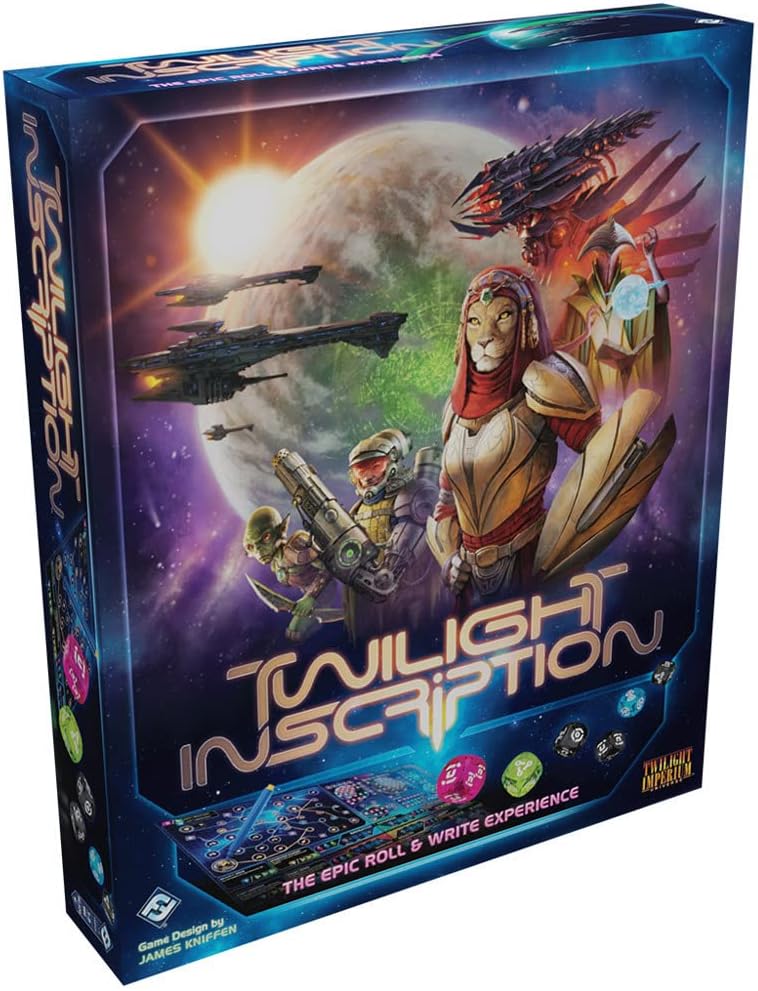 Fantasy Flight Games Twilight Inscription Brettspiel, ab 14 Jahren, 1-8 Spieler, 90-120 Minuten Spie