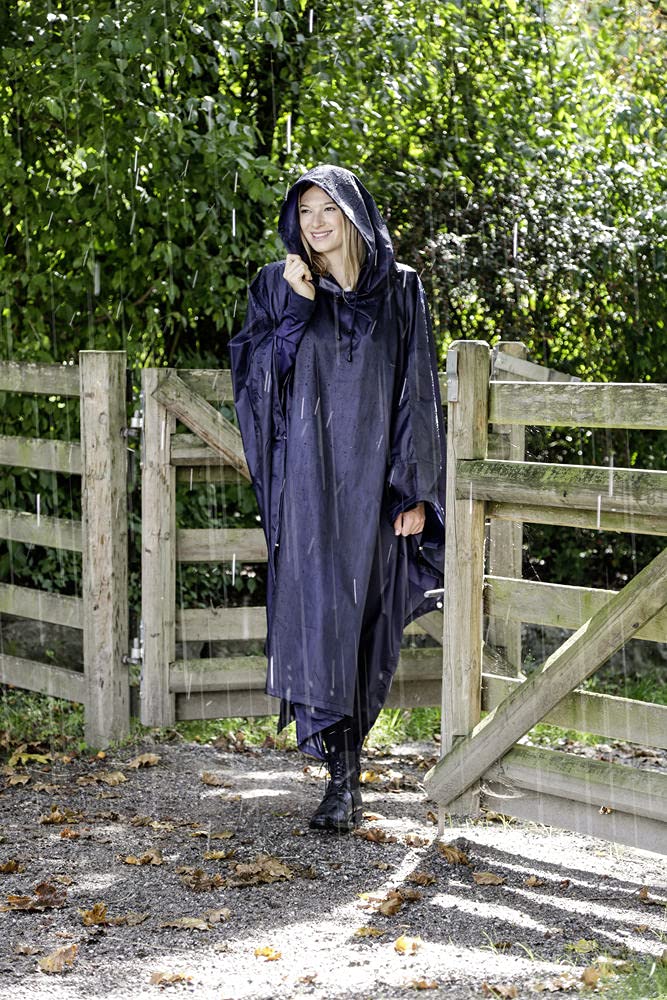 Kerbl 3211679 Regenponcho, Erwachsene, Unisize