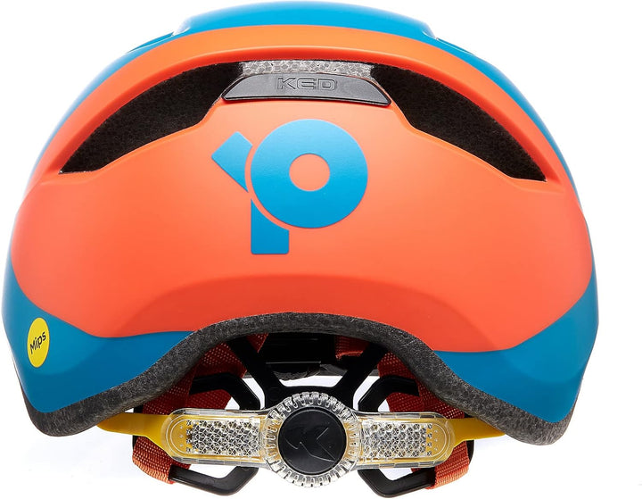 KED Unisex Jugend Pop Fahrradhelm M | 52-56cm Blau, M | 52-56cm Blau