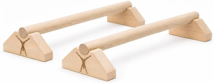 MAMOI® Parallettes zum Trainieren, Calisthenics, Liegestützgriffe, Fitness, Trainingsbarren, stabil