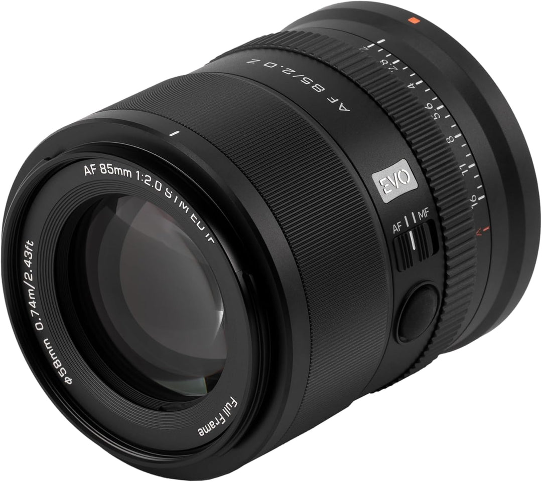 VILTROX 85mm F2.0 Z,AF 85mm f2.0 Z Mount EVO Objektiv für Nikon,Autofokus Vollformat Objektiv für Ni