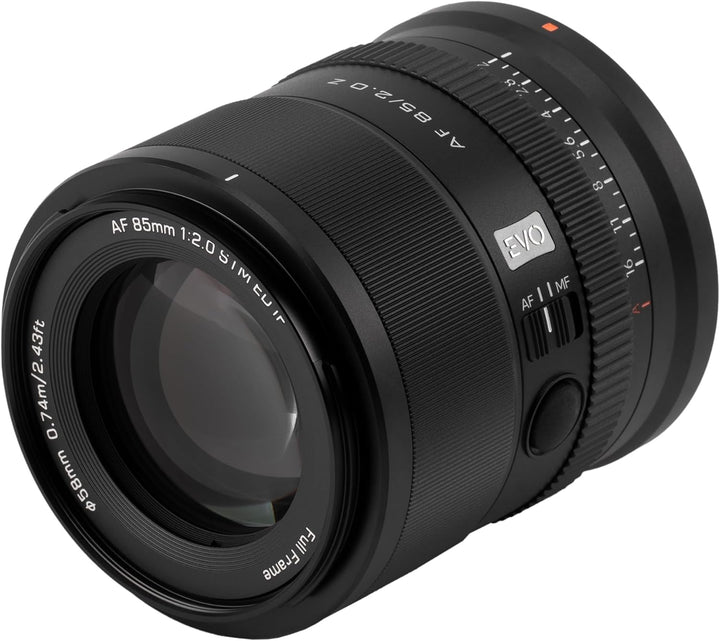VILTROX 85mm F2.0 Z,AF 85mm f2.0 Z Mount EVO Objektiv für Nikon,Autofokus Vollformat Objektiv für Ni