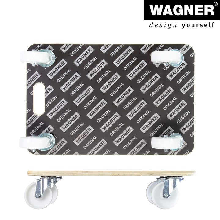 Wagner Transporthilfe MM 1614 I 59 x 39 x 13,5 cm - 400 kg Tragkraft - für schwer beladene Kisten, G