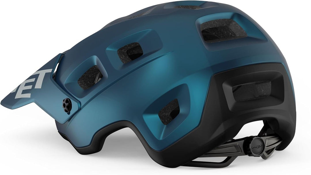 MET Helm, Blau, Mattschwarz, M
