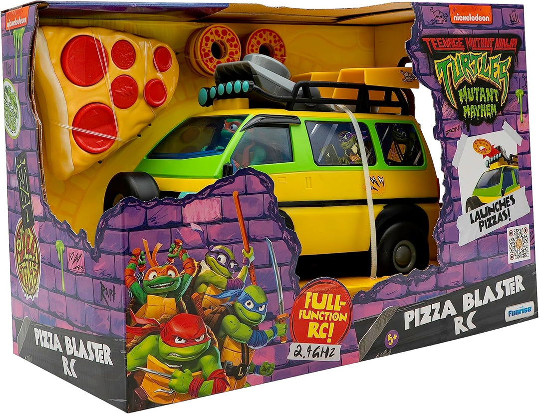 Teenage Mutant Ninja Turtles Ferngesteuerter Pizza Blaster, Filmedition - 2,4GHz Ninja Turtles Pizza