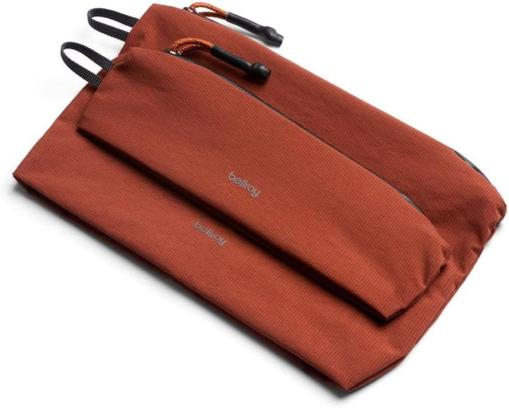 Bellroy Lite Pouch Duo (leichtes Federmäppchen und Tasche) - Clay, Clay