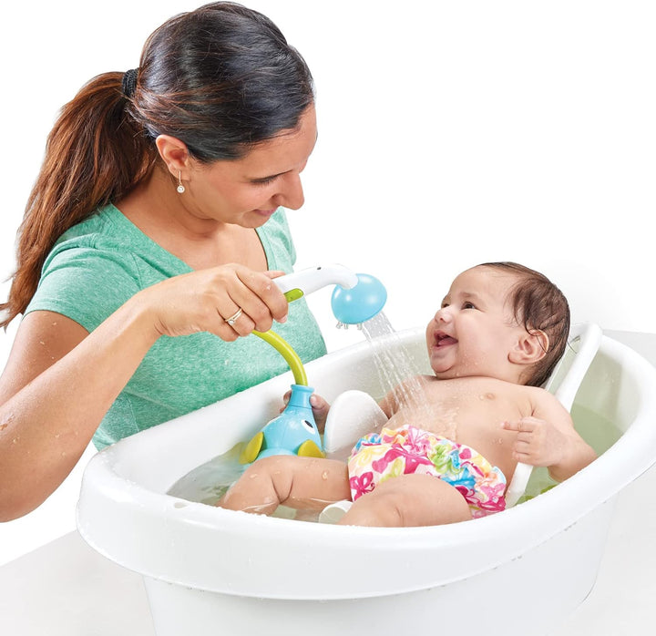 Yookidoo - Duschbrause Elefant, Türkis – Spielzeug für Babys – Badespiel und Dusche Erwachen der Sin
