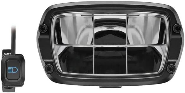 LITEMOVE RXW-2900 Frontlicht mit Fernlicht, Black, 83 x 50.8 x 52mm
