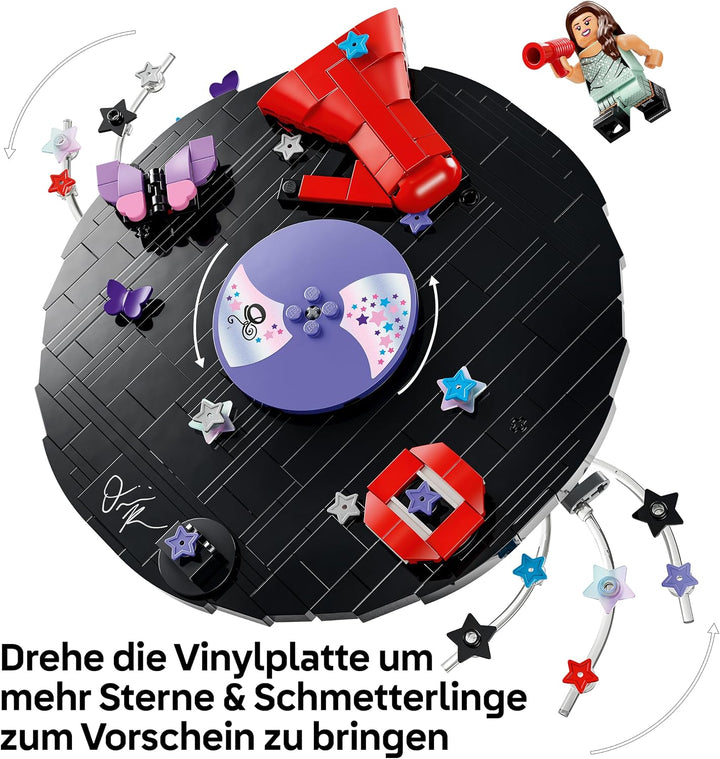 LEGO Editions Olivia Rodrigos Schallplatte - Spielzeug Schallplatte, Minifigur &amp; Zubehör - Zimmer, W