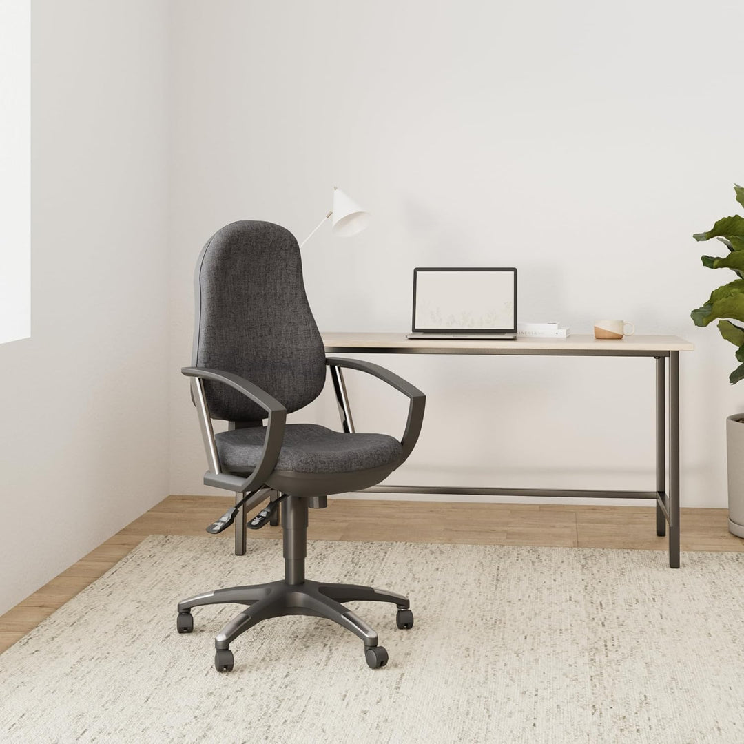Topstar 9020AG22, Trend SY 10, Bürostuhl, Schreibtischstuhl, ergonomisch, mit Armlehnen, Bezugsstoff