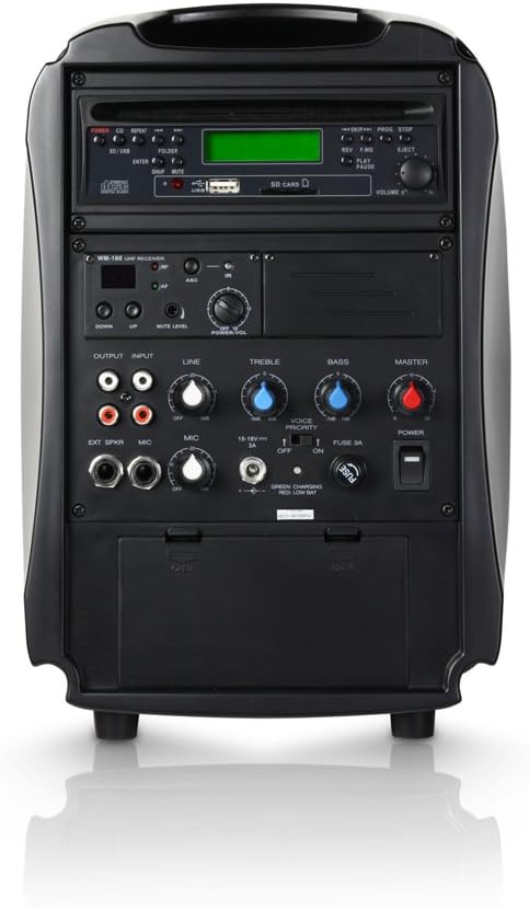 LD Systems Roadboy 65 HS - Mobiler PA Lautsprecher mit Headset Mikrofon und Taschensender Headset 86