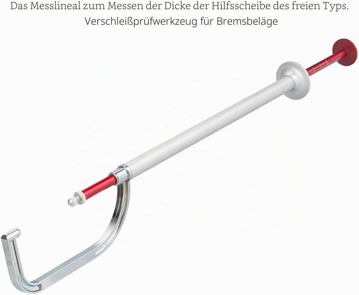 Bremsscheiben-Messwerkzeug, Auto-Bremsscheiben-Messwerkzeug 0 Bis 45 Mm, Schnelle, Genaue Erkennung,