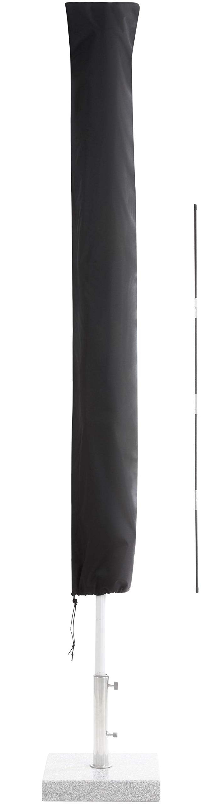 SPRINKS® Sonnenschirm Schutzhülle bis Ø 300cm - Reissfeste Sonnenschirmhülle mit UV Schutz - Wetterb