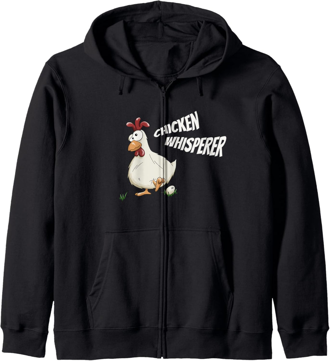 Chicken Whisperer Hühner Flüsterer verrücktes Huhn Landwirt Kapuzenjacke