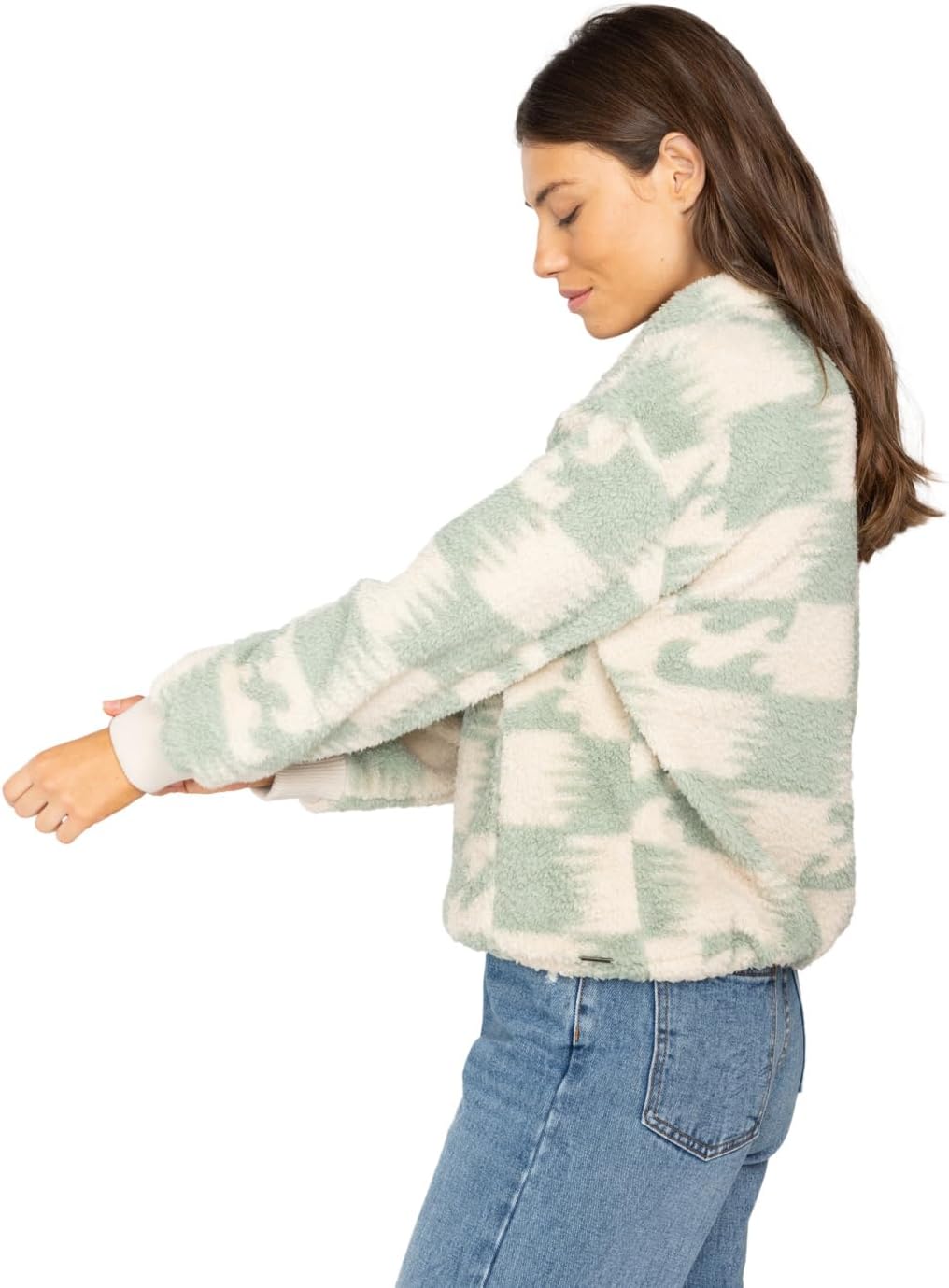 Billabong Damen Auszeit Sweatshirt XL Crystal Cove, XL Crystal Cove
