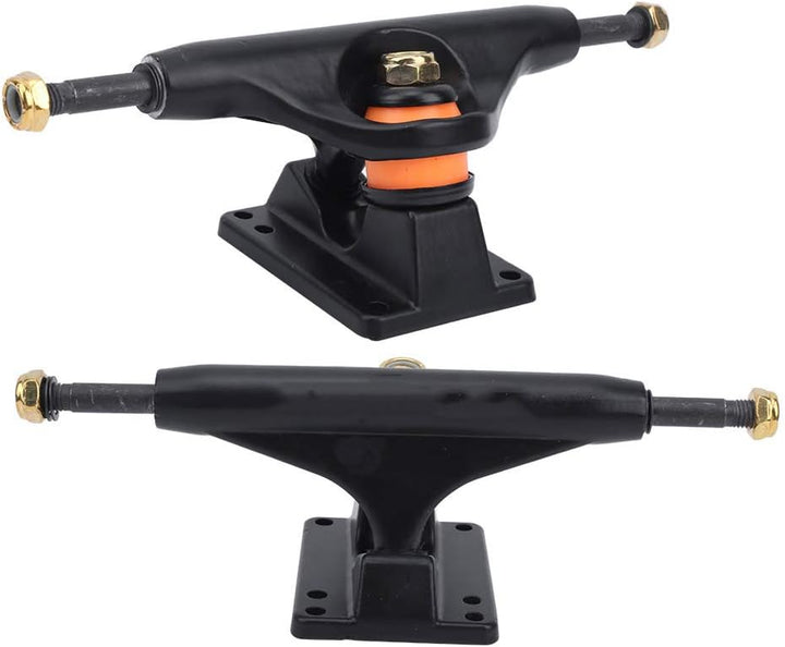 Keenso Skateboard Trucks, 2PCS Robuste Aluminium Skateboard Halterung Leichte Tensor Trucks Skateboa