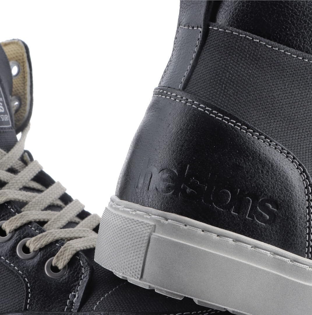 Helstons Kobe Motorradschuhe, grau/schwarz, 39 39 EU Grau Schwarz, 39 EU Grau Schwarz