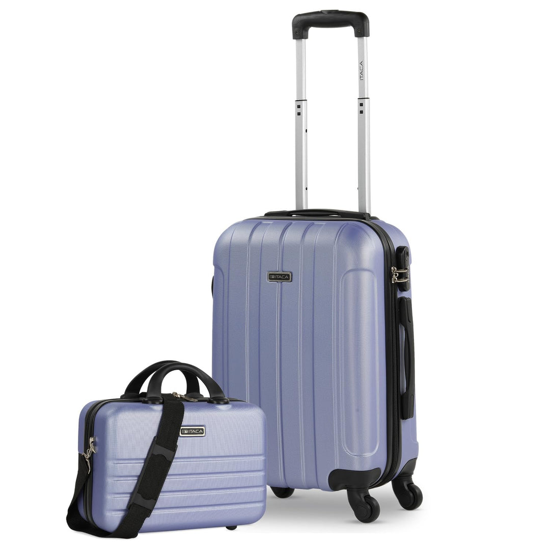 ITACA - Handgepäck Koffer Trolley - Reisekoffer Mit Rollen und Reisekoffer Hartschalenkoffer für Vie