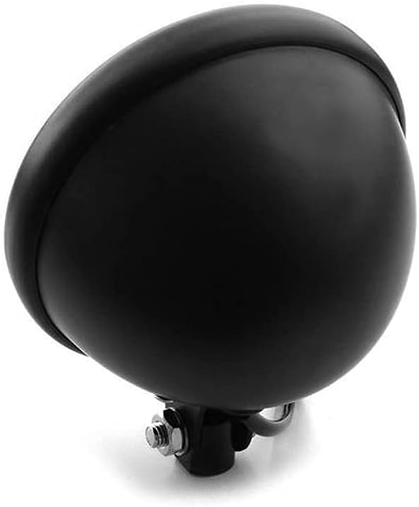 Alchemy Parts 5.75" Schwarz Gitter Custom Motorrad Frontscheinwerfer Motorrad