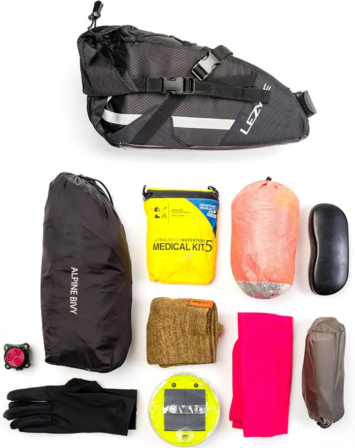 Lezyne Satteltasche Caddy XL Black/Black, Black/Black