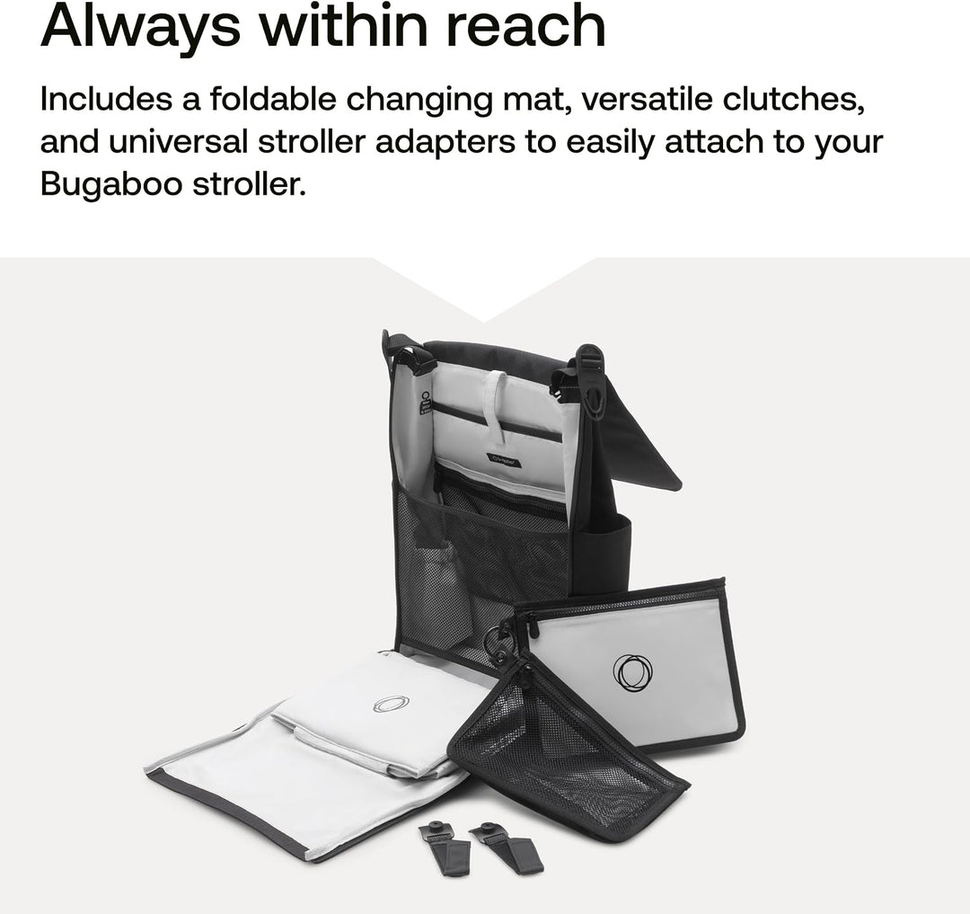 Bugaboo Wickelrucksack, Wasserabweisende Tasche aus nachhaltigem Material, Einfach zu reinigen, mit