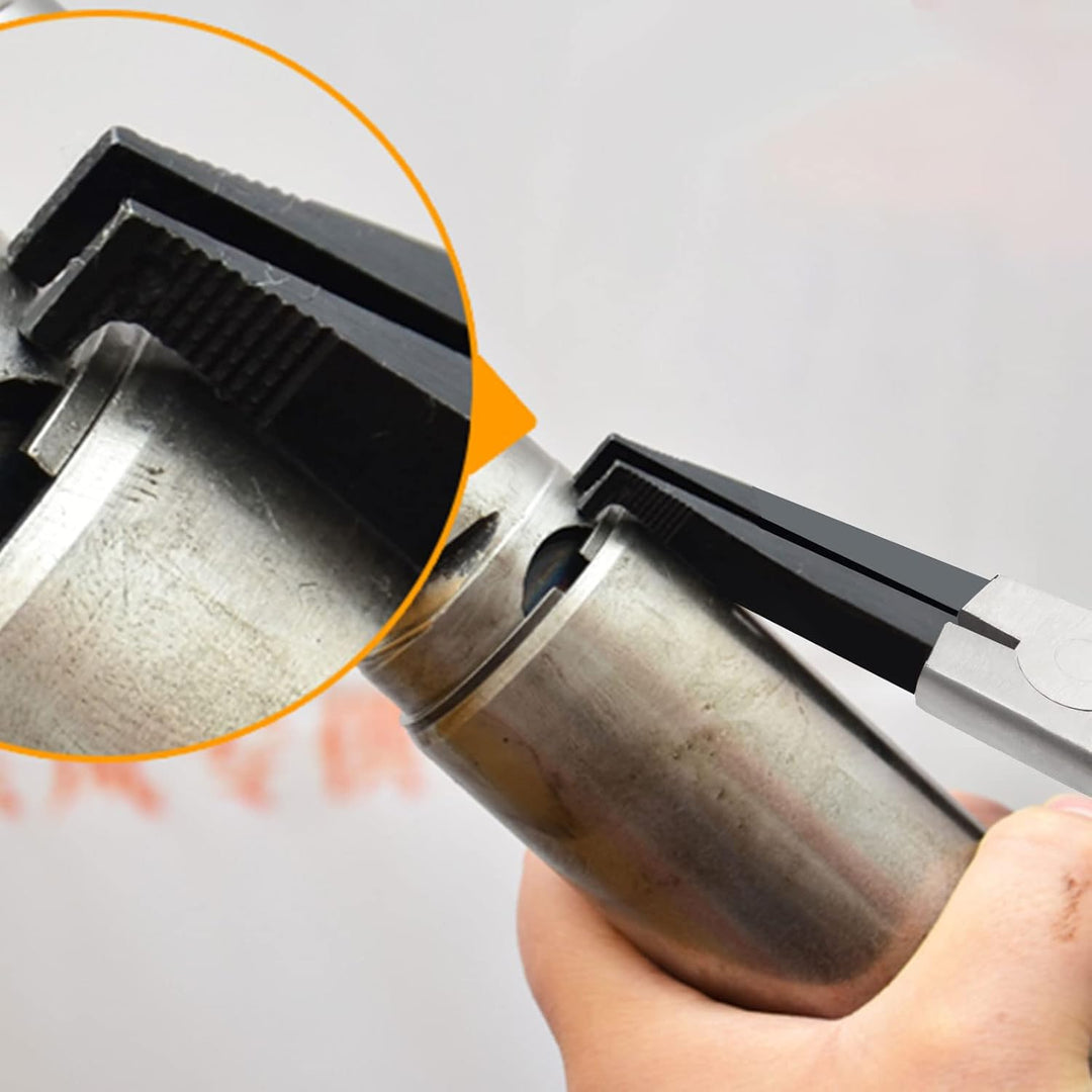 LEONTOOL 27,9 cm Sicherungsringzange, spezielle Sicherungsringzange, Winkelspitze, Sicherungsringzan
