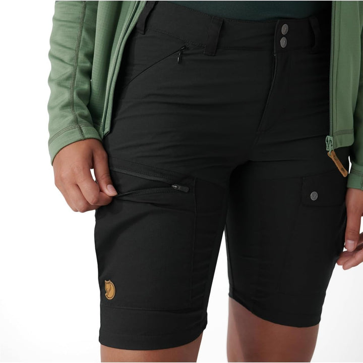 FJALLRAVEN Damen Abisko Midsummer W Shorts, schwarz, 36, F89857