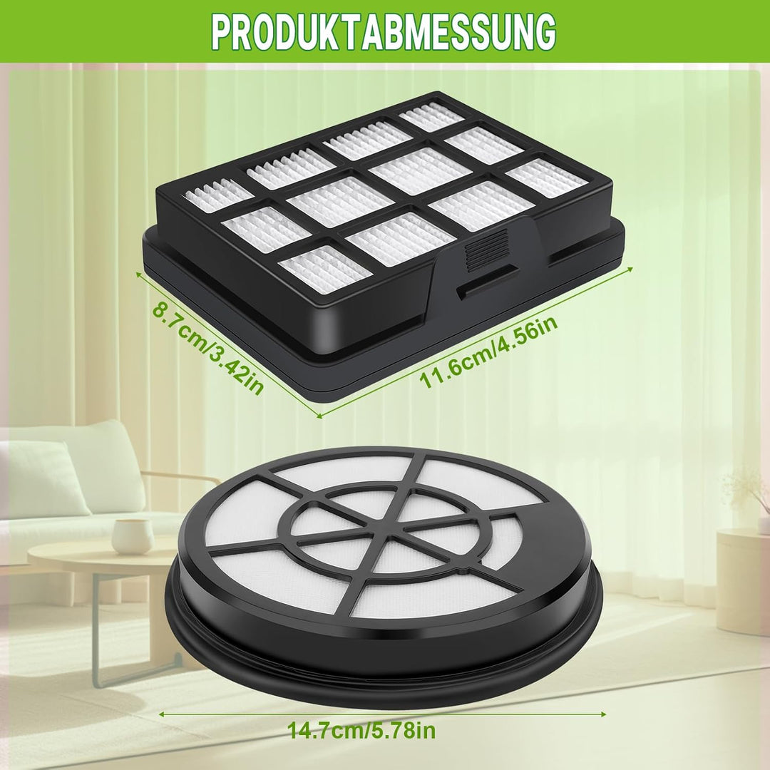 3 Set BBZ152EF Filter Für Bosch Serie 2 Staubsauger BGC05 BGS05 BGC05A320 BGC05A220A BGC05AAA1 BGC05