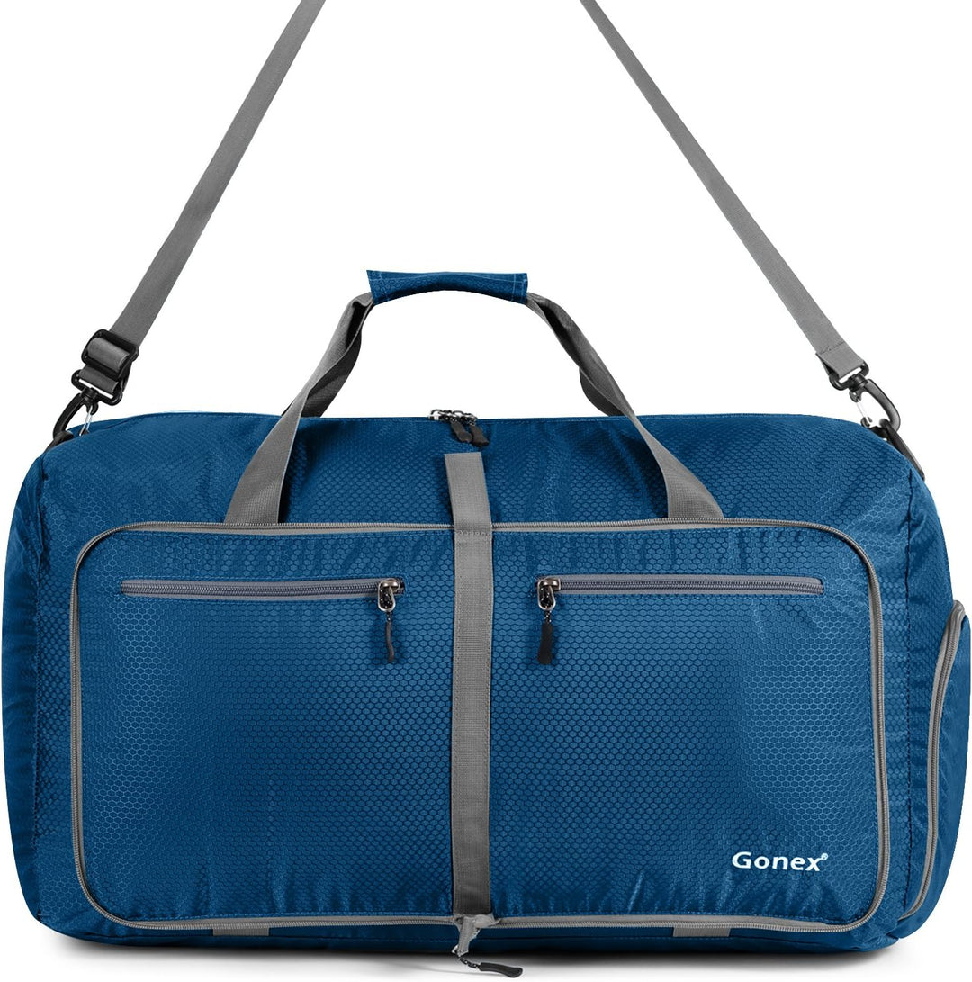Gonex Faltbares Reisegepäck Leicht 40/60/80/100/150L Grosse Reisetasche Sporttasche für Reise Gym Ur