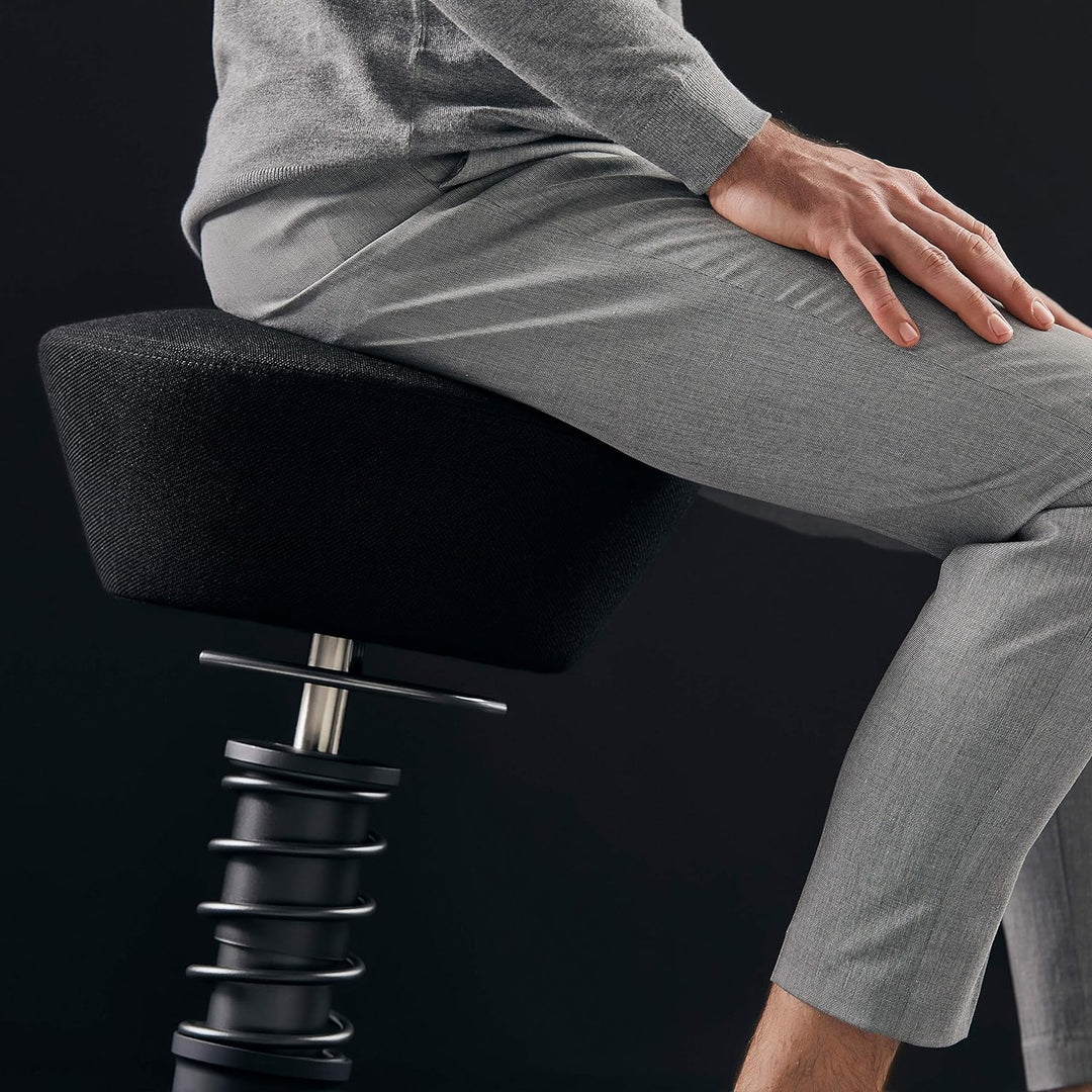 aeris Swopper – Ergonomischer Hocker – Bürohocker höhenverstellbar – Vielseitiger Sitzhocker für ein