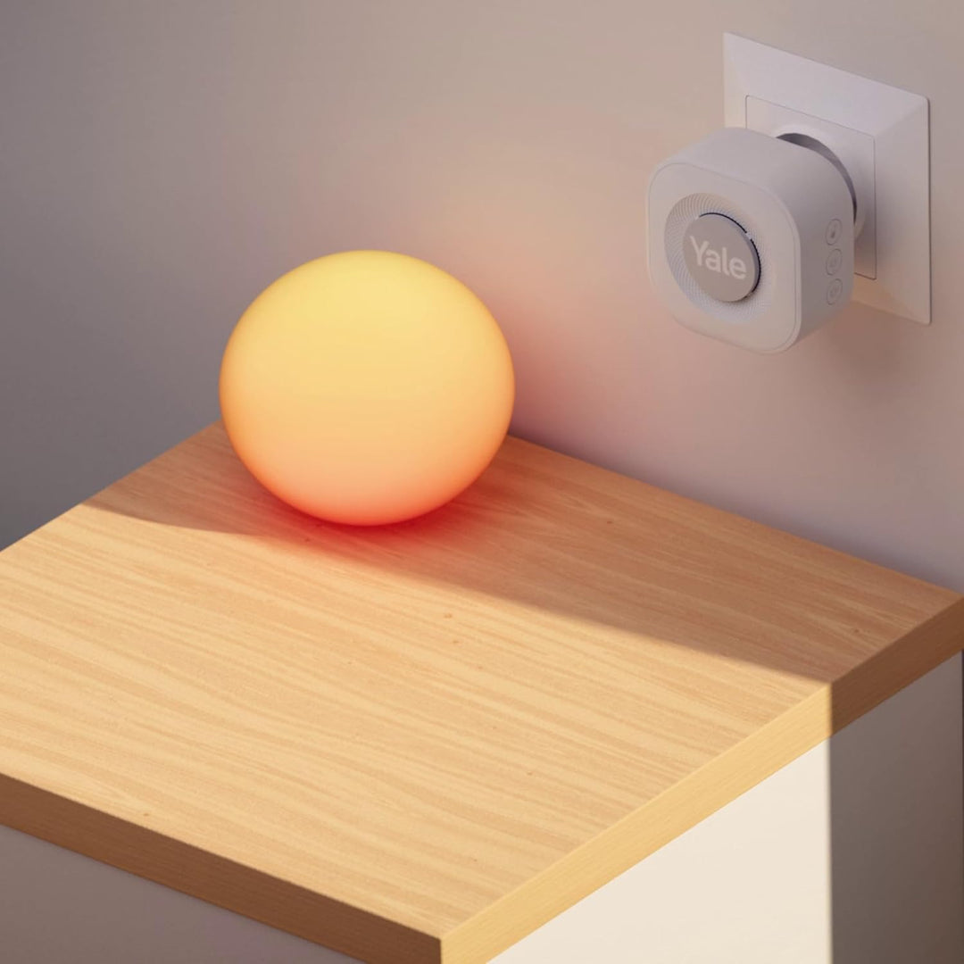 Yale - Türklingel-Gong - SV-VDBCH-1A-W - Innen-Klingel - Wählbare Klingeltöne - Plug-in-Installation