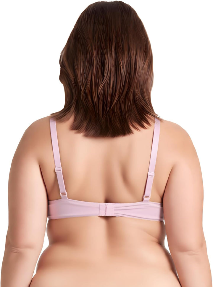 Curve Muse Damen Übergrösse Fügen Sie 1 und eine halbe Tasse hinzu Hochdrücken Bügel Spitzen-BHS 70F