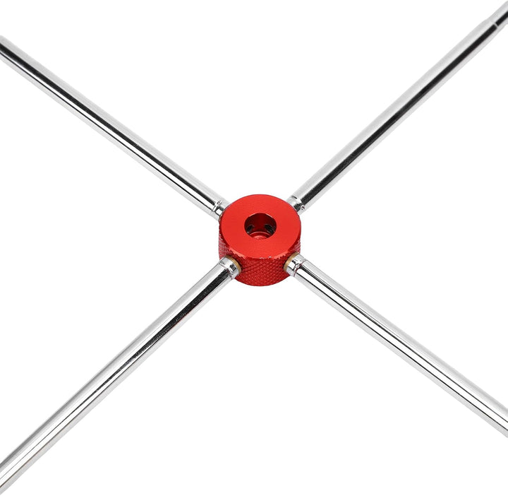 Eujgoov Aluminiumkondensator Cap Kit, Antenna JPC12 HF Vertikale Antennen mit Seitenmontageschrauben
