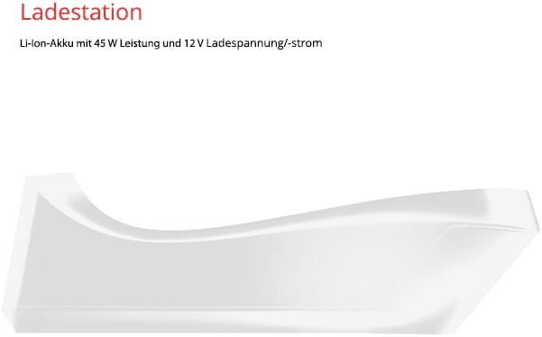 ESGE Zauberstab Cordless, 2500 mAh Li-Ion Akku Stabmixer, Pürierstab, kabellos, bis zu 13.000 U/min,