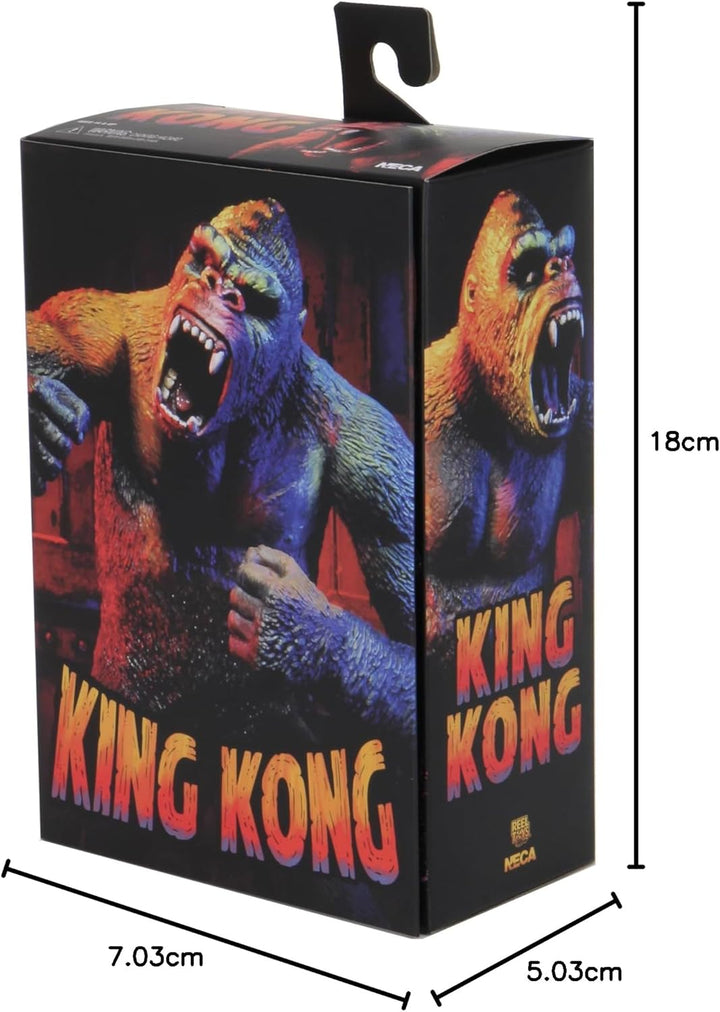 NECA King Kong Figur Illustrierte Farbausgabe One Size