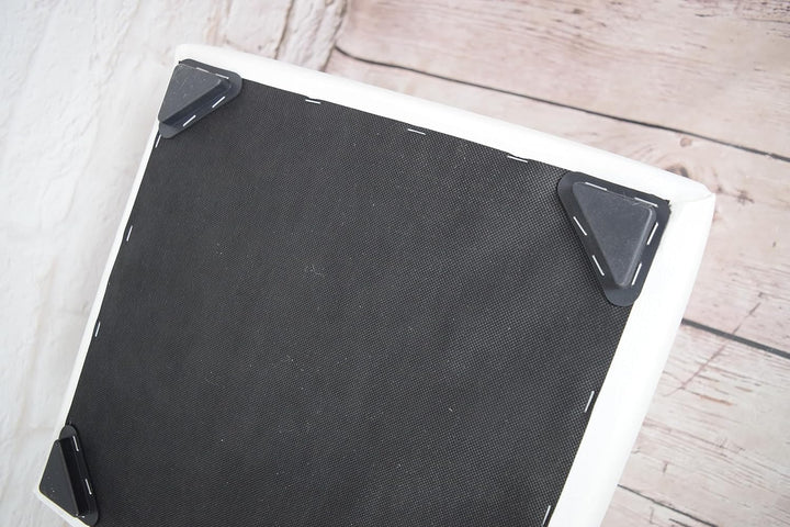 Sitzhocker 40x40 Bequemer Würfelhocker 40x40 – Strapazierfähiger Polsterstoff, solide Konstruktion,