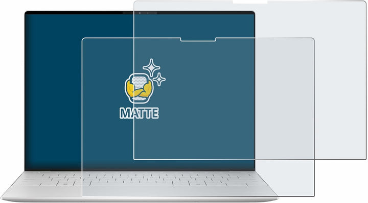 BROTECT Entspiegelungs-Schutzfolie für Dell XPS 13 9350 2024 (2 Stück) Matte Displayschutz-Folie, An