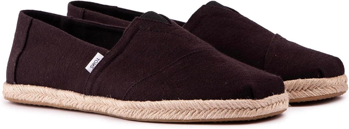 TOMS Herren Alpargata Rope Espadrilles Schuhe Schwarz 40.5 EU Grau, 40.5 EU Grau