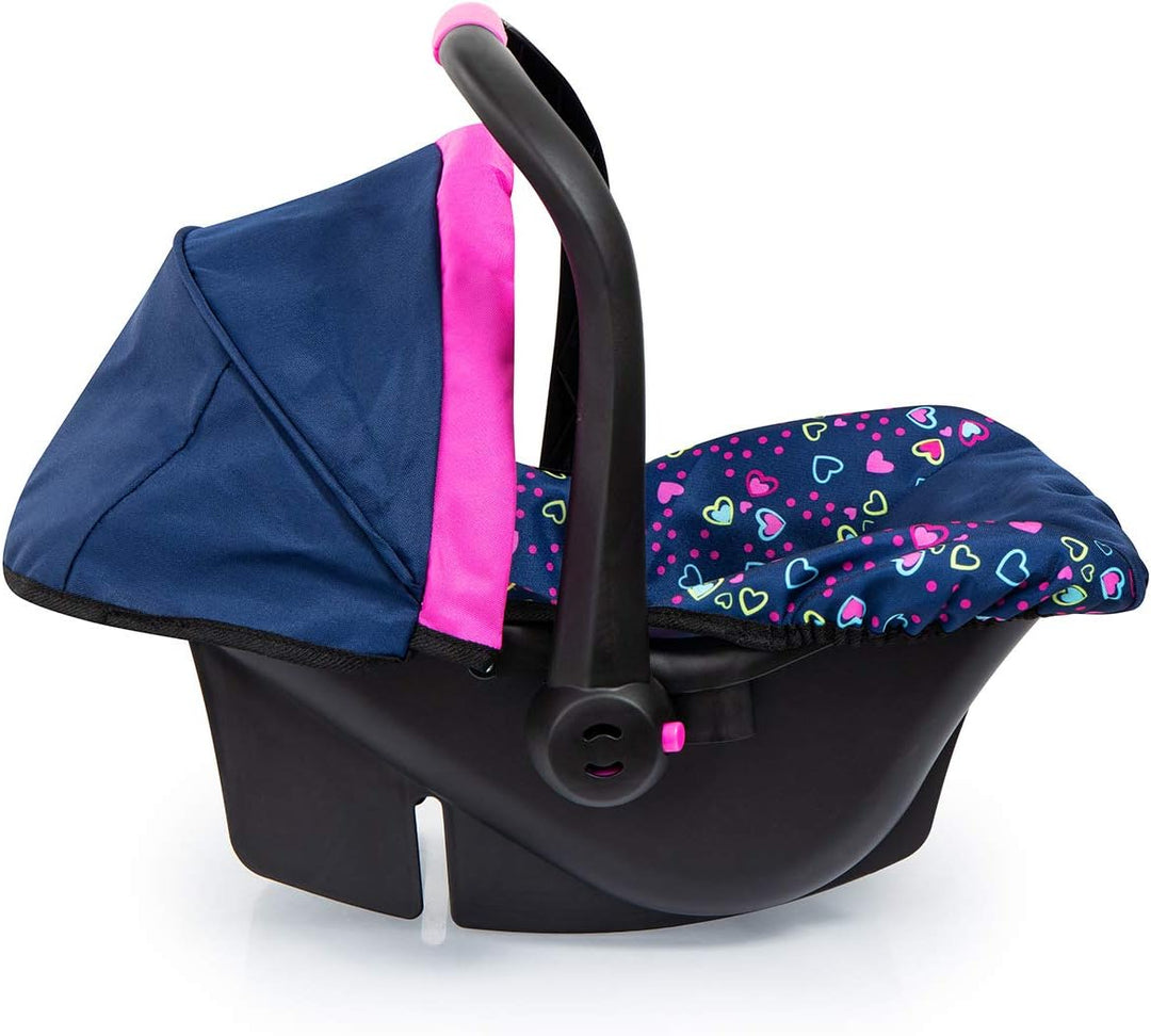 Bayer Design 67917AA Puppen-Autositz EasyGo, Puppenzubehör, passend zum Neo Vario Puppenwagen, mit D