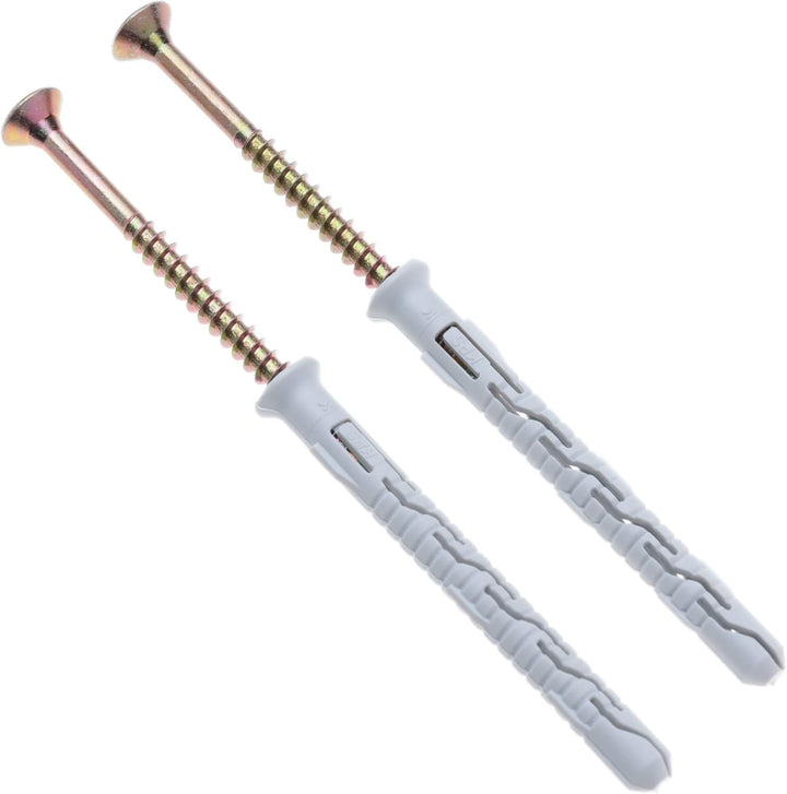 8X100 Torx Schrauben &amp; Dübel Heavy Duty von Keple 50 Pack Wandmontage Schrauben Dübel Wanddübel mit