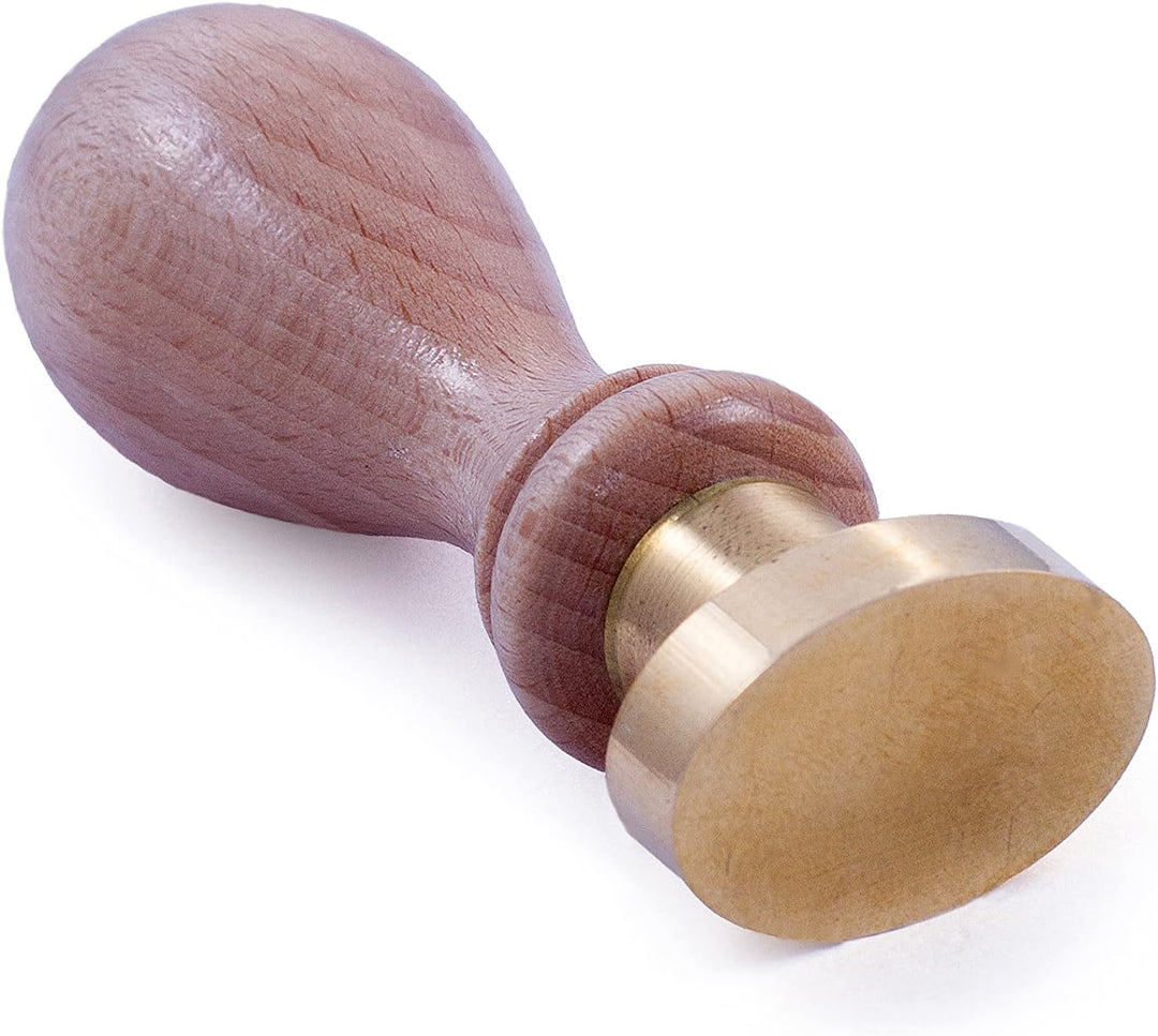 Siegelstempel mit Initialen - oval - 30x25mm