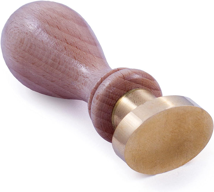 Siegelstempel mit Initialen - oval - 30x25mm