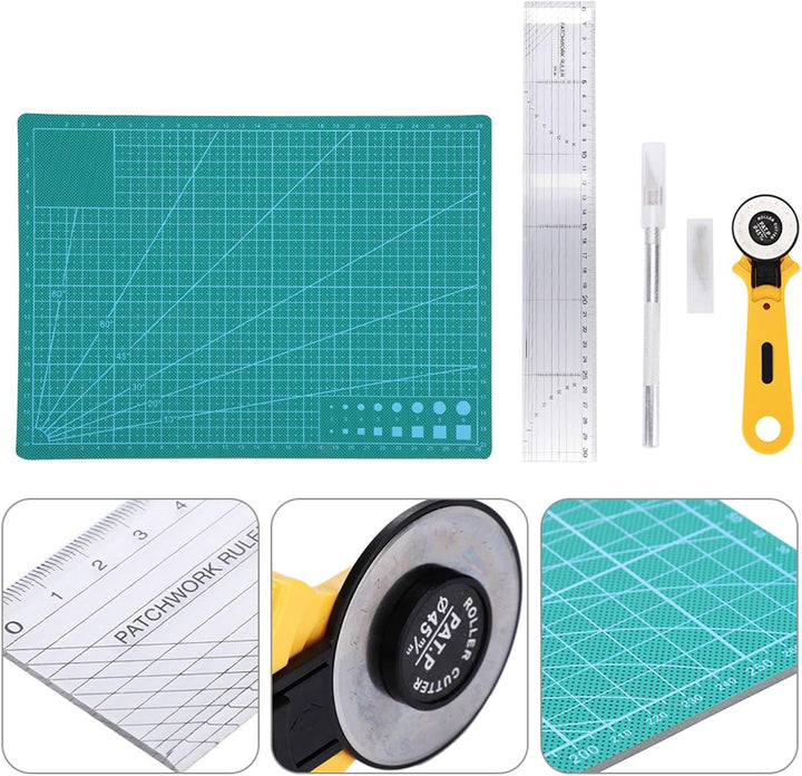 5 stücke Nähen Handmade Crafting Tool Kit, Schneidwerkzeuge Set zum Schneiden Stoff Papier Leder, Cl