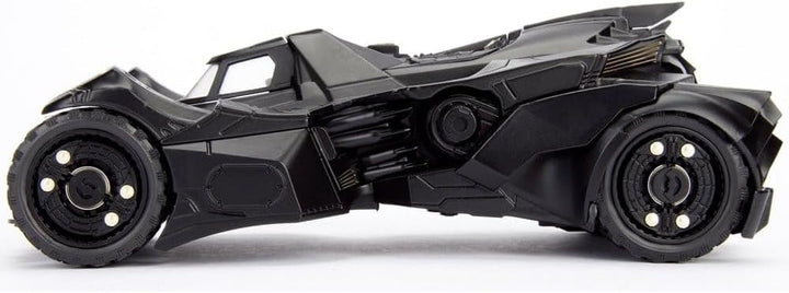 Jada Toys 253215004 Arkham Knight Batmobil, hochdetailiertes 1:24 Modellauto inkl. Batman-Figur, Coc