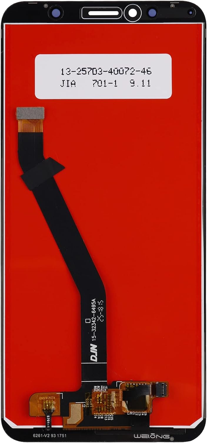 SwarKing LCD Display kompatibel mit Huawei Y6 2018 & Y6 Prime 2018 Touch Screen Digitizer (Schwarz o