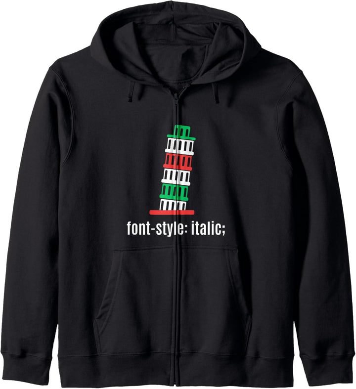Lustiger Ingenieur-Schrift-Stil, kursiv, Web-Entwickler, Pun Spruch Kapuzenjacke