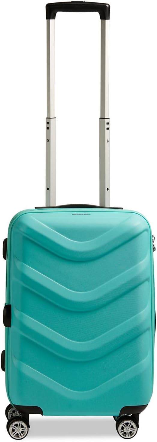 STRATIC Arrow 2 Hartschalen-Koffer Trolley Reisekoffer Rollkoffer 4 Rollen TSA-Zahlenschloss, Geträn