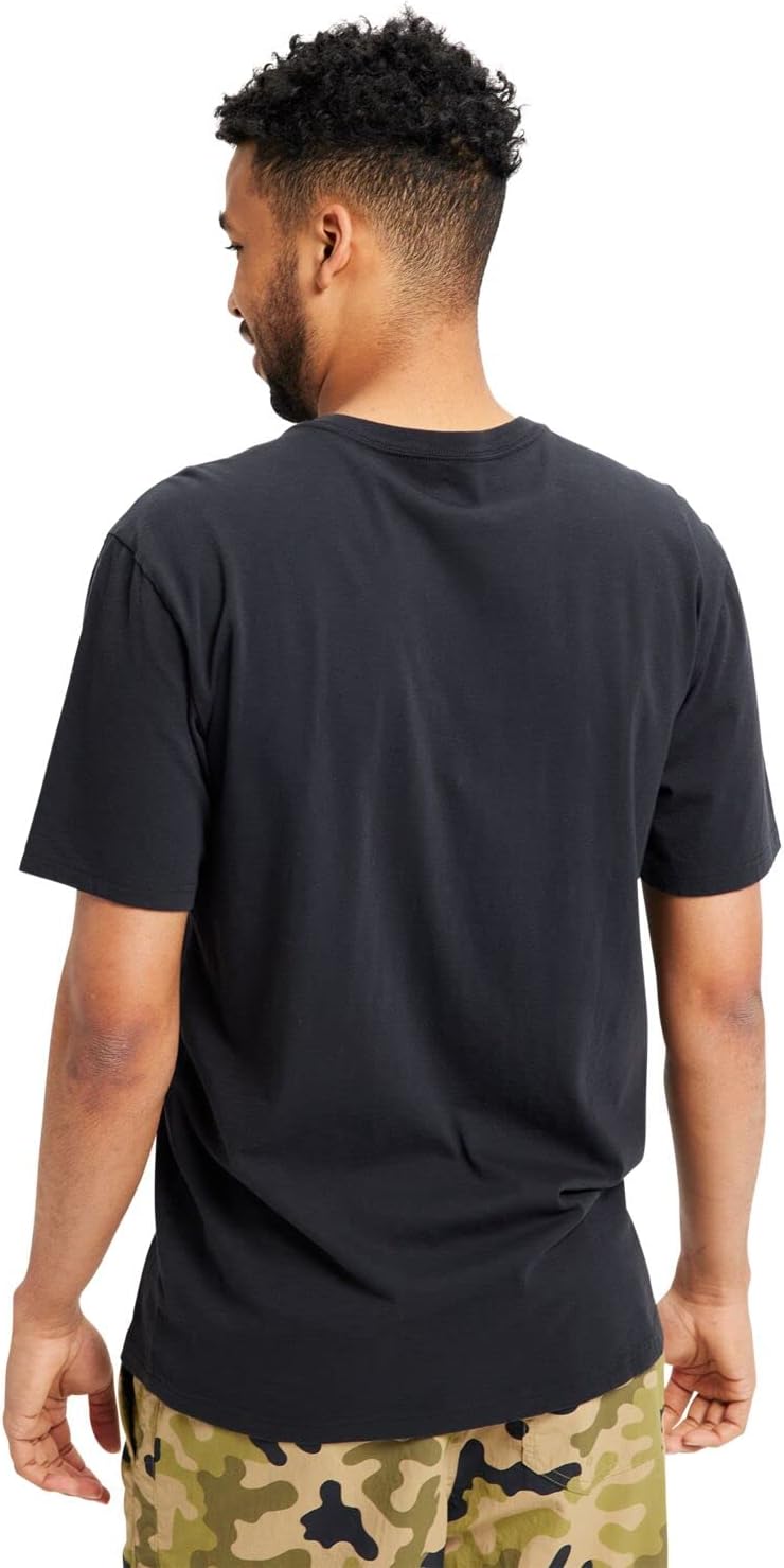 Burton Herren Horizontal Mountain T-Shirt (1er Pack) M True Black, M True Black
