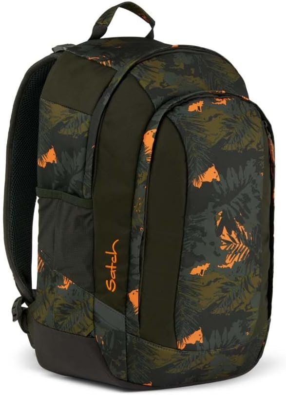 Satch Air Edition Schulrucksack Set 3tlg. inkl. Pencil Slider und Sporttasche Purple Laser, Purple L